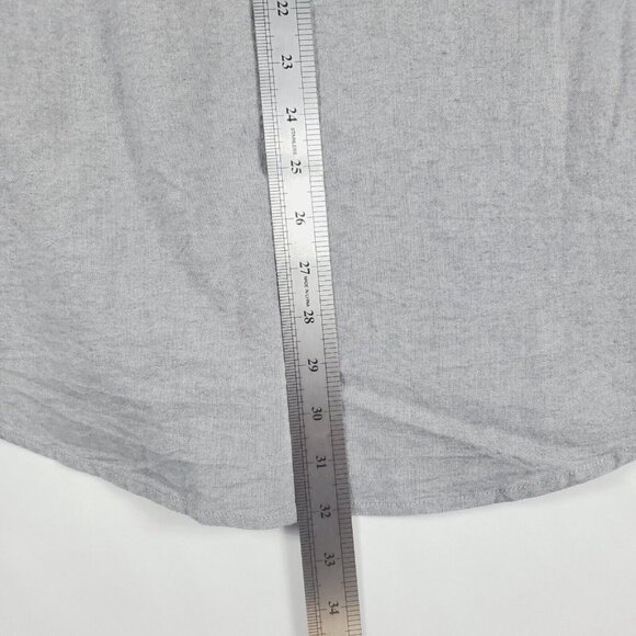 NEW Five Four Shirt Mens XL Gray Cotton Long Sleeve Regular Fit - Picture 15 of 15